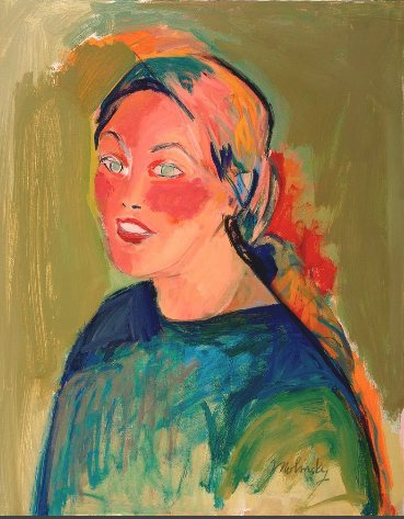 Sherry Witham, acrylic on canvas by Betsie Molinsky