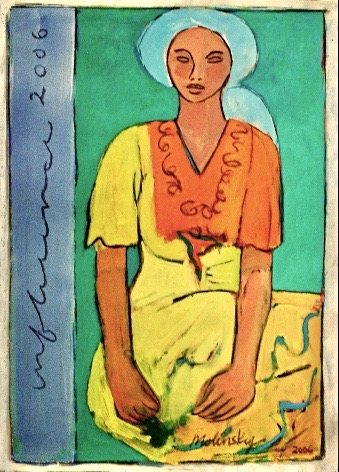 Woman of Influence 2006, acrylic on canvas